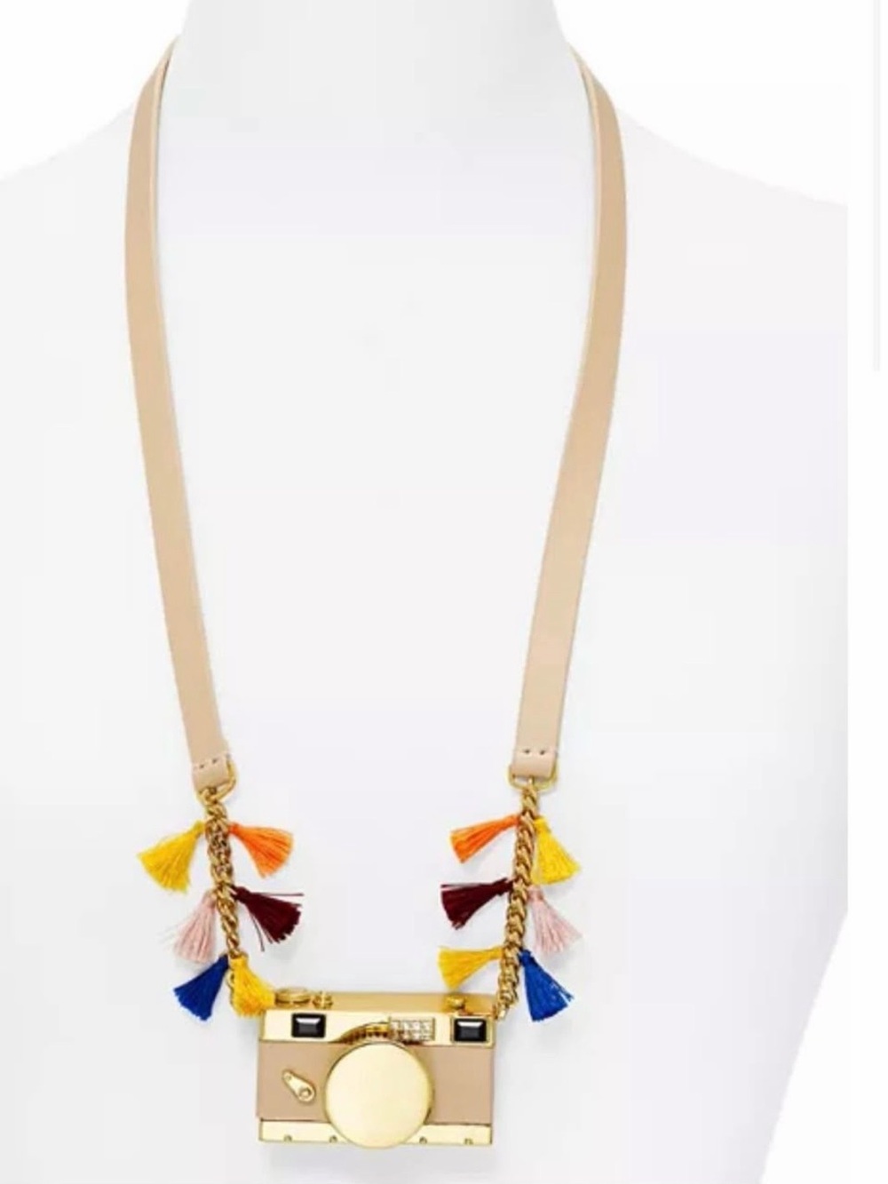Kate spade Camera Pendant Necklace, 32"